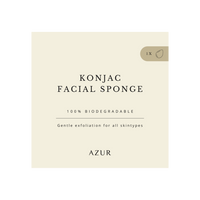 Azur - Konjac Spons