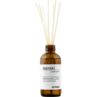 Meraki - Diffuser met 7 sticks, Nordic pine, Bruin