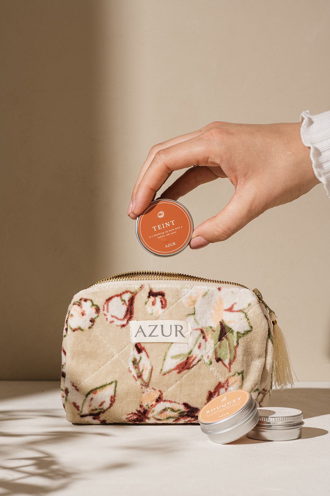 Azur - Natuurlijke lippenbalsem, teint