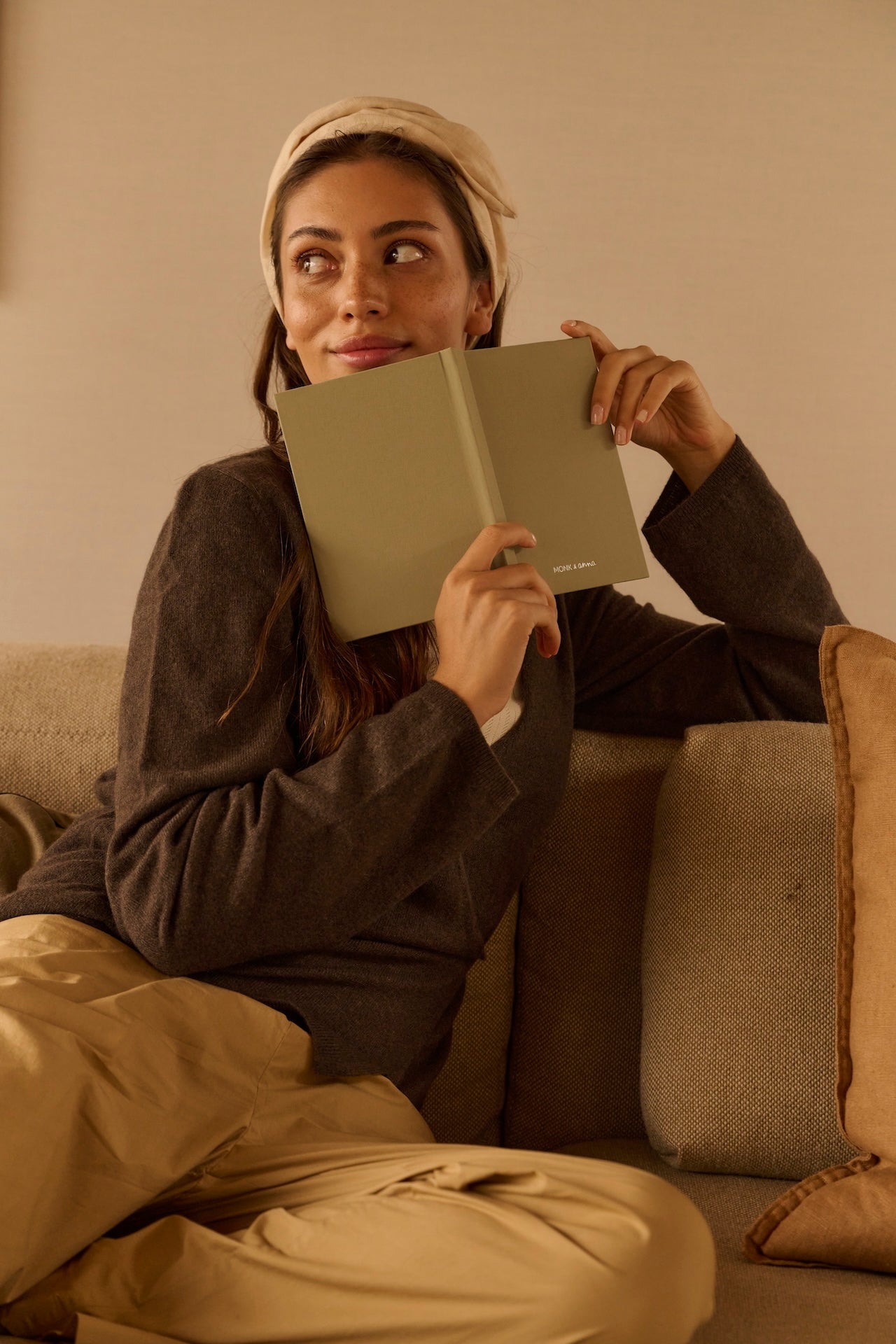 Monk & Anna - Notebook, peridot