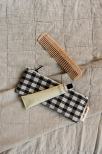 Monk & Anna - Make up pouch, check