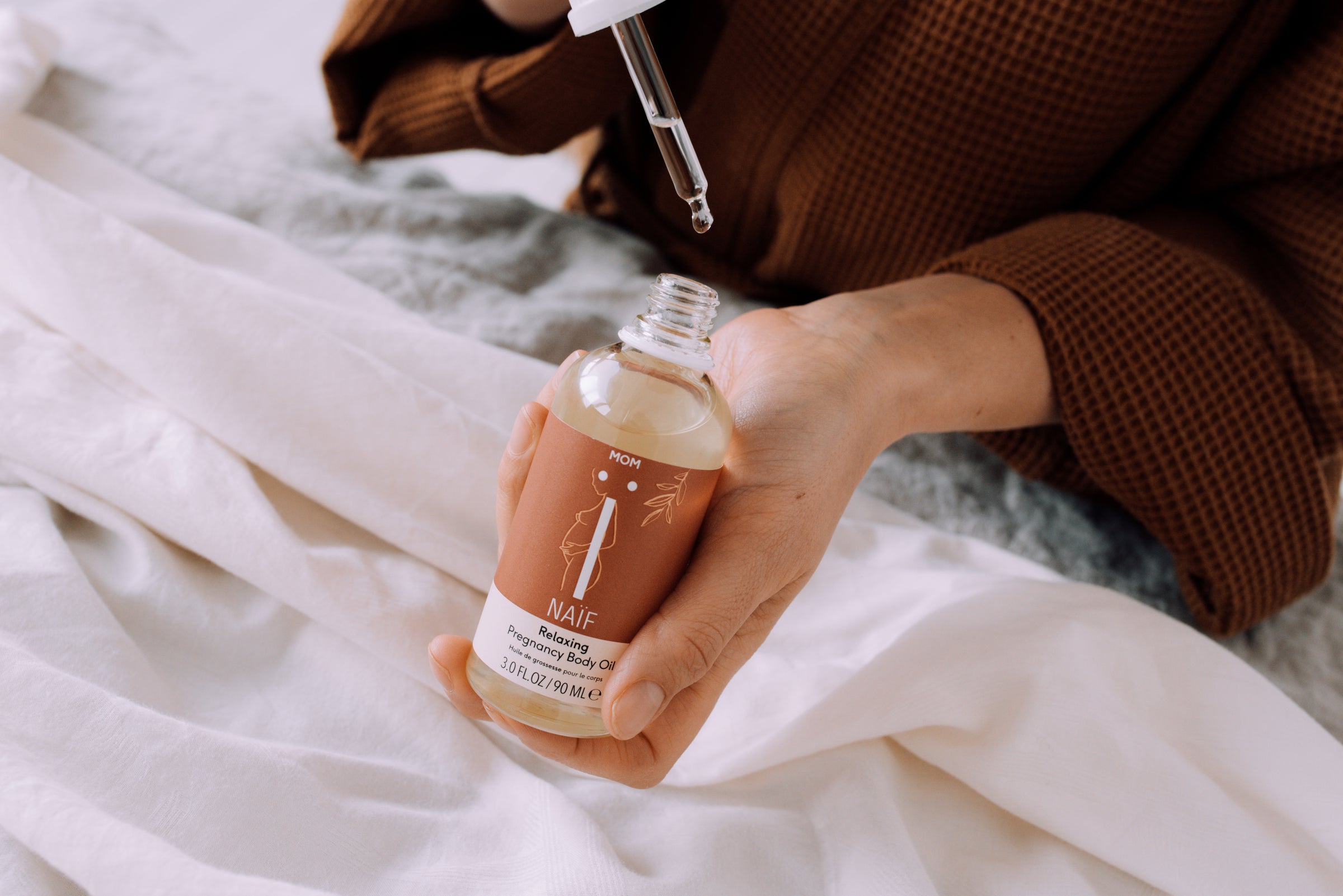 Naïf - Relaxing pregnancy body oil, 90ml