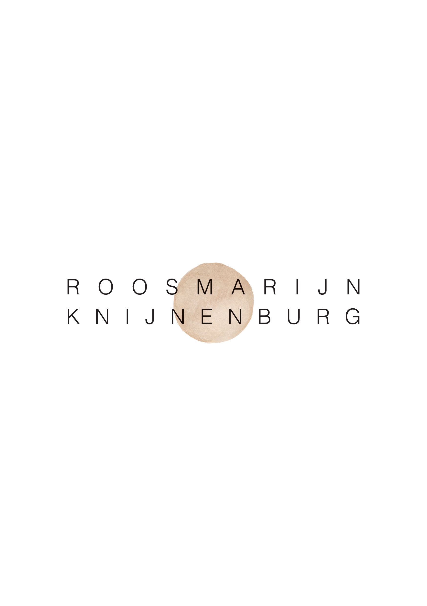 Roosmarijn Knijnenburg - Hold it's