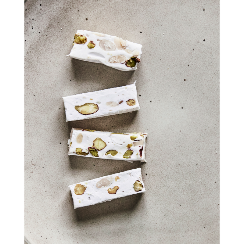 Nicolas Vahé Soft Nougat met Amandelen & Pistachenoten – 150 g