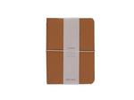 Monk & Anna - Notebook, vegan leather acorn