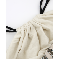 House Doctor Canva Tas 45x65 cm – Off-White/Zwart