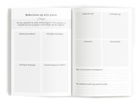 Selfcare Dagboek Linnen Roze met Goudfolie – Fyllbooks Invuldagboek voor Rust & Balans