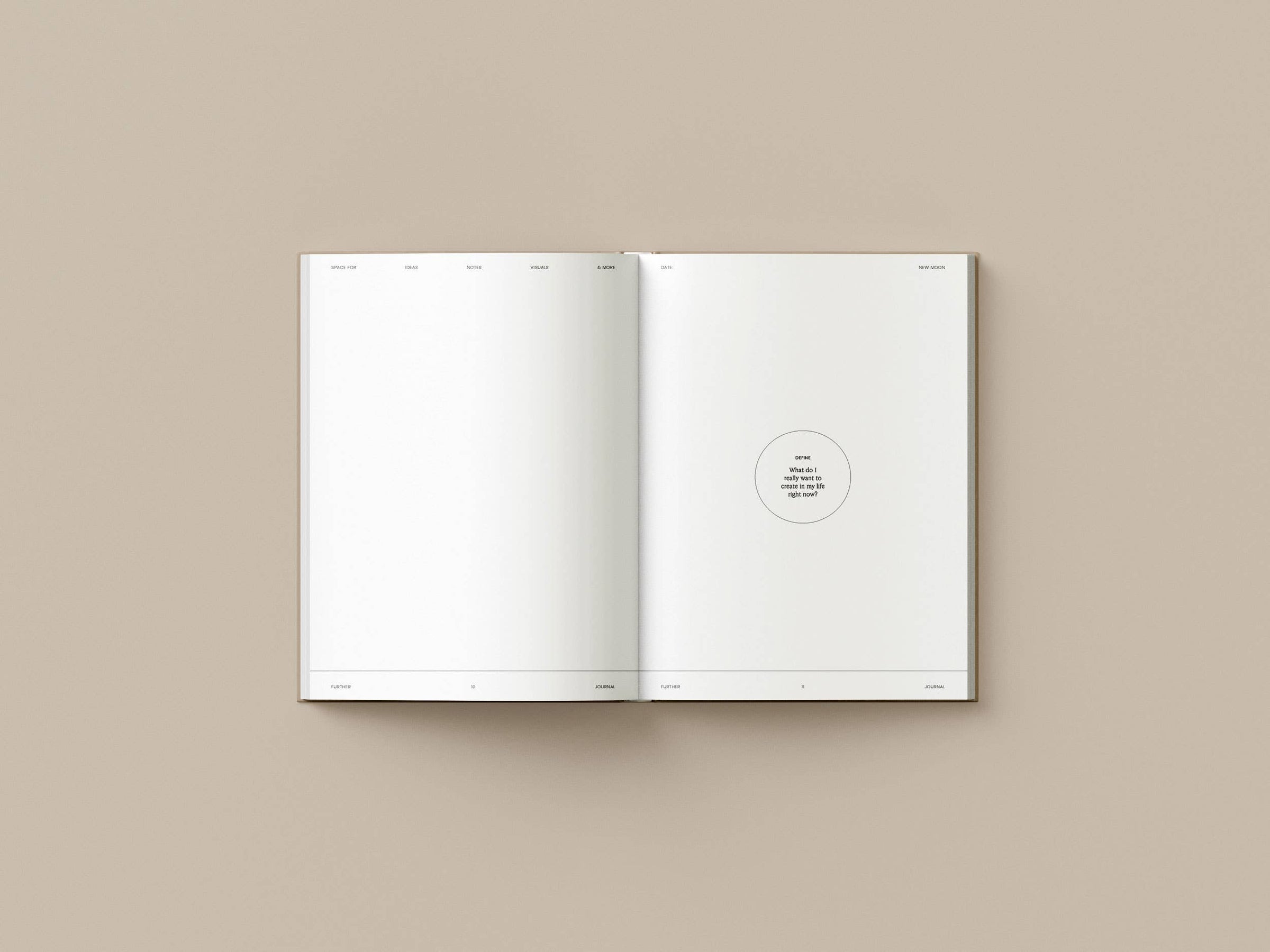 FURTHER – Clarity Journal (zelfreflectie & selfcare dagboek)