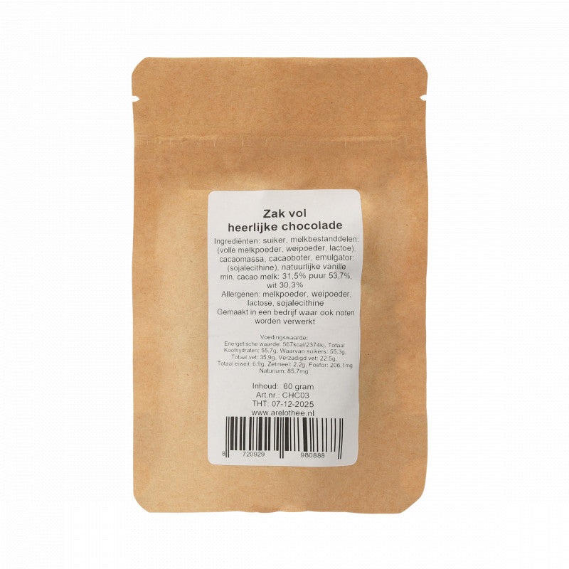 Chocolaatjes Theekopjes (12 stuks) – Melk, Puur & Wit | Duurzame Chocolade