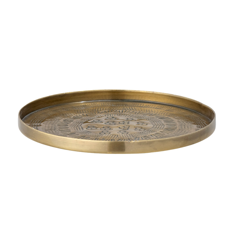 Bloomingville - Malvina Tray, Gold, Metal