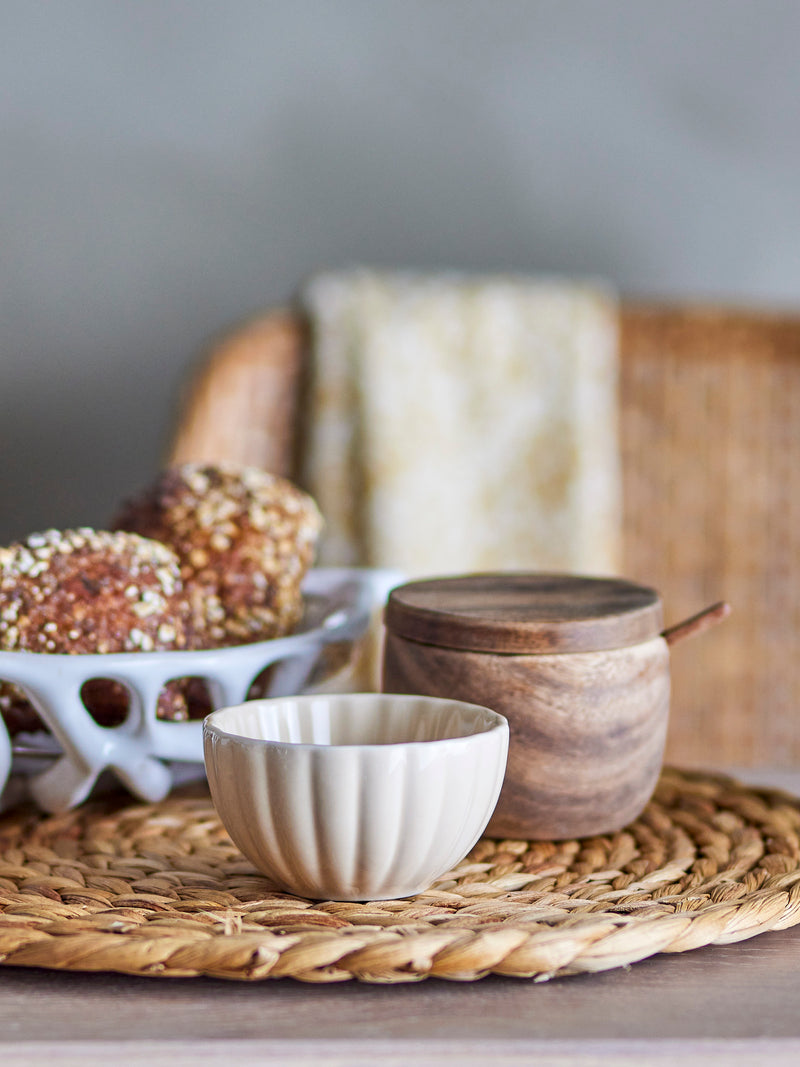 Bloomingville - Latina Bowl, Nature, Stoneware