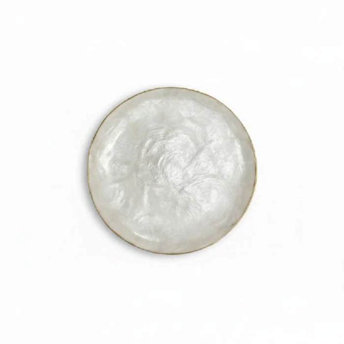 Schaaltje Schelp Capiz Gold Edge