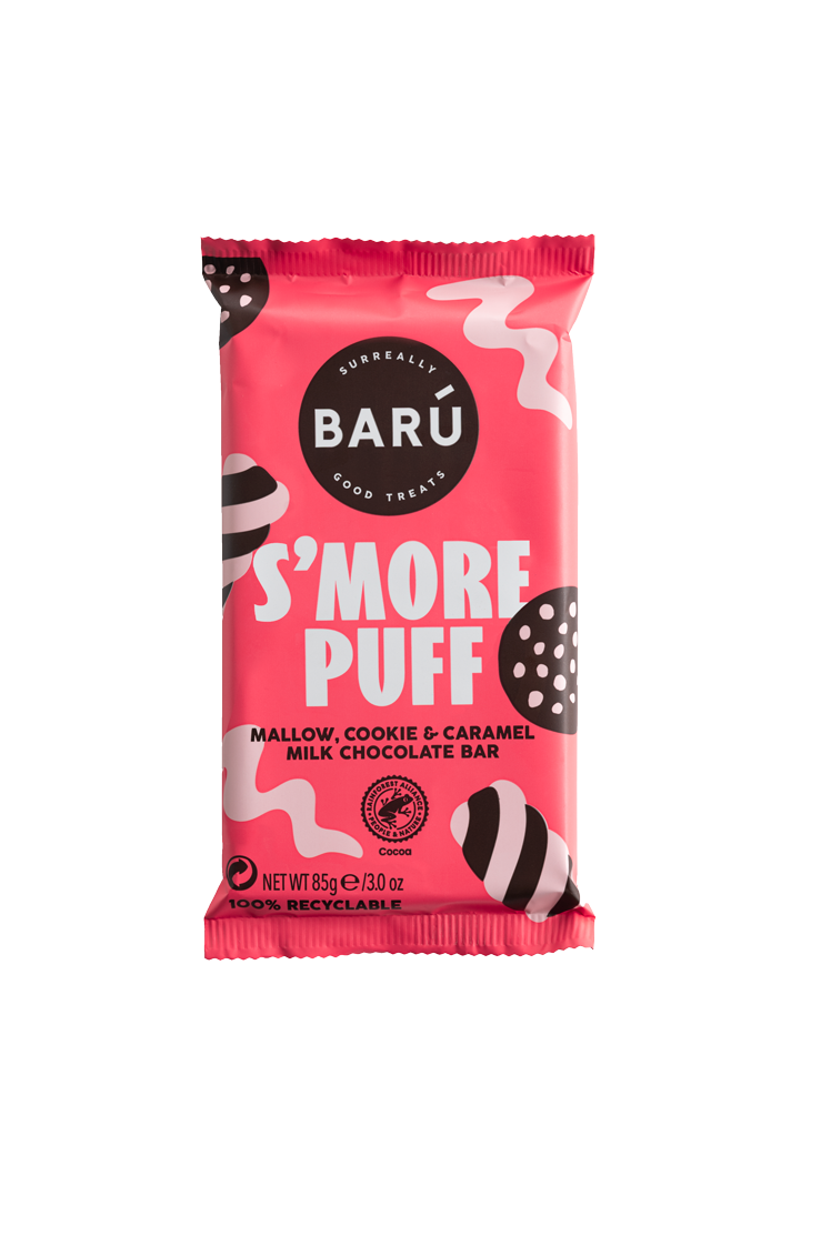 Barú - S'more Puff Melkchocoladereep