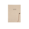 Linnen notitieboek