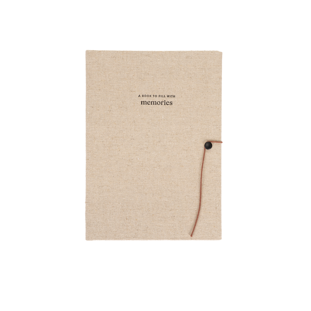 Linnen notitieboek