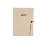 Linnen notitieboek
