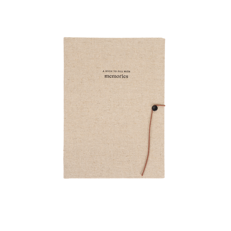 Linnen notitieboek