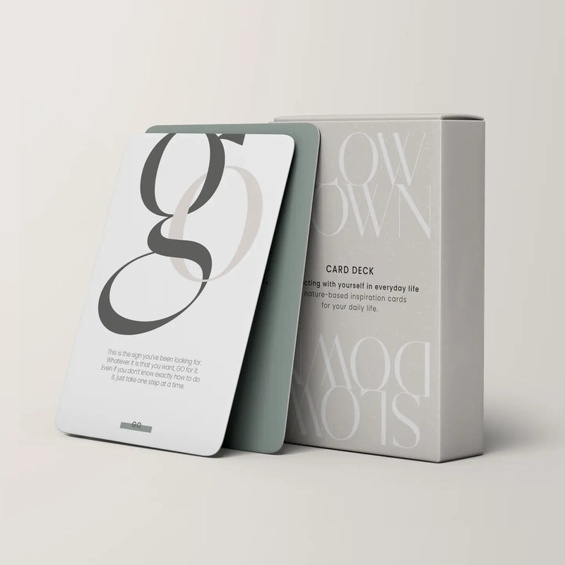 MONDAY - Slow Down card deck