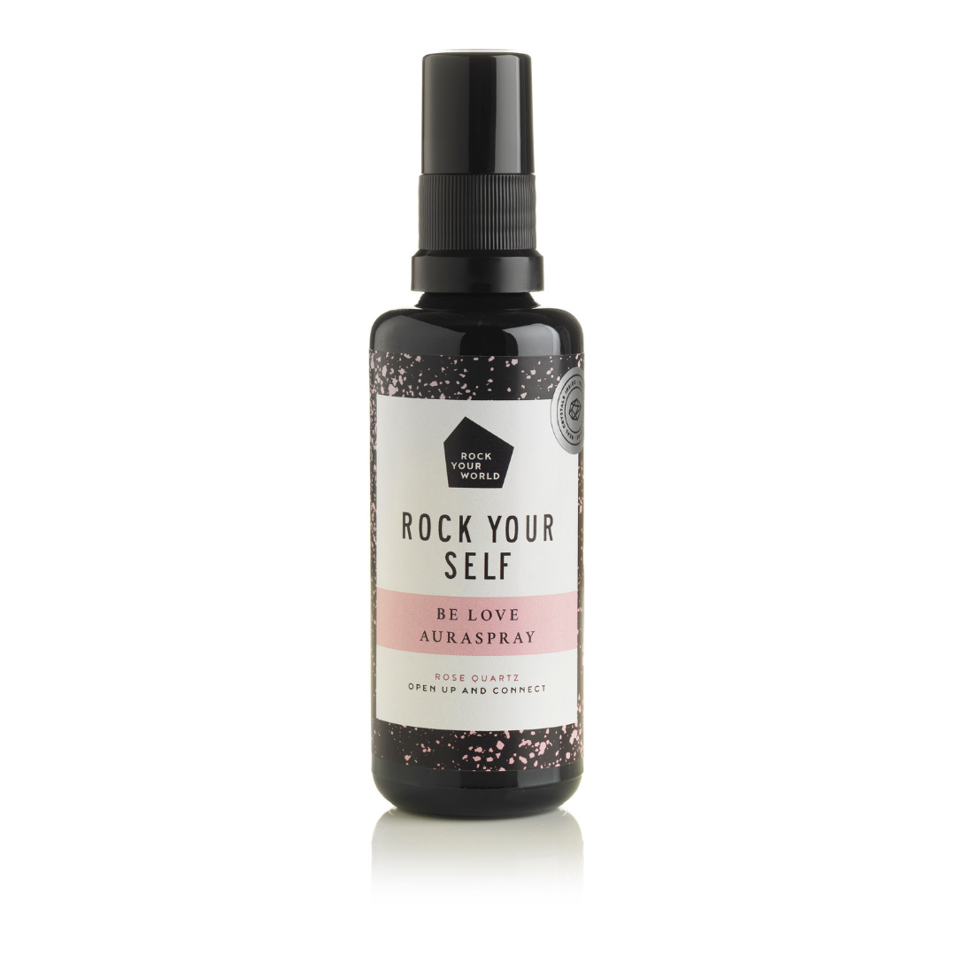Rock Your World Be Love Spray – natuurlijke aromatherapie spray voor zelfliefde en ontspanning