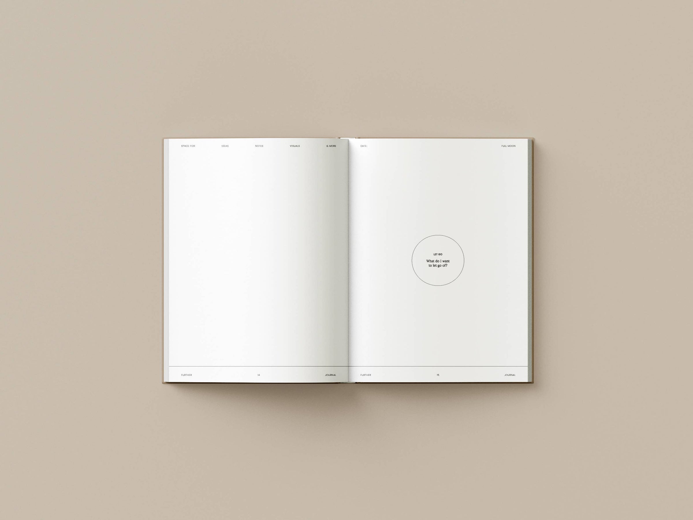 FURTHER – Clarity Journal (zelfreflectie & selfcare dagboek)