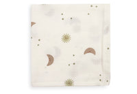 Jollein - Hydrofiel Monddoekje 31x31cm - Over the Moon - 3 Stuks