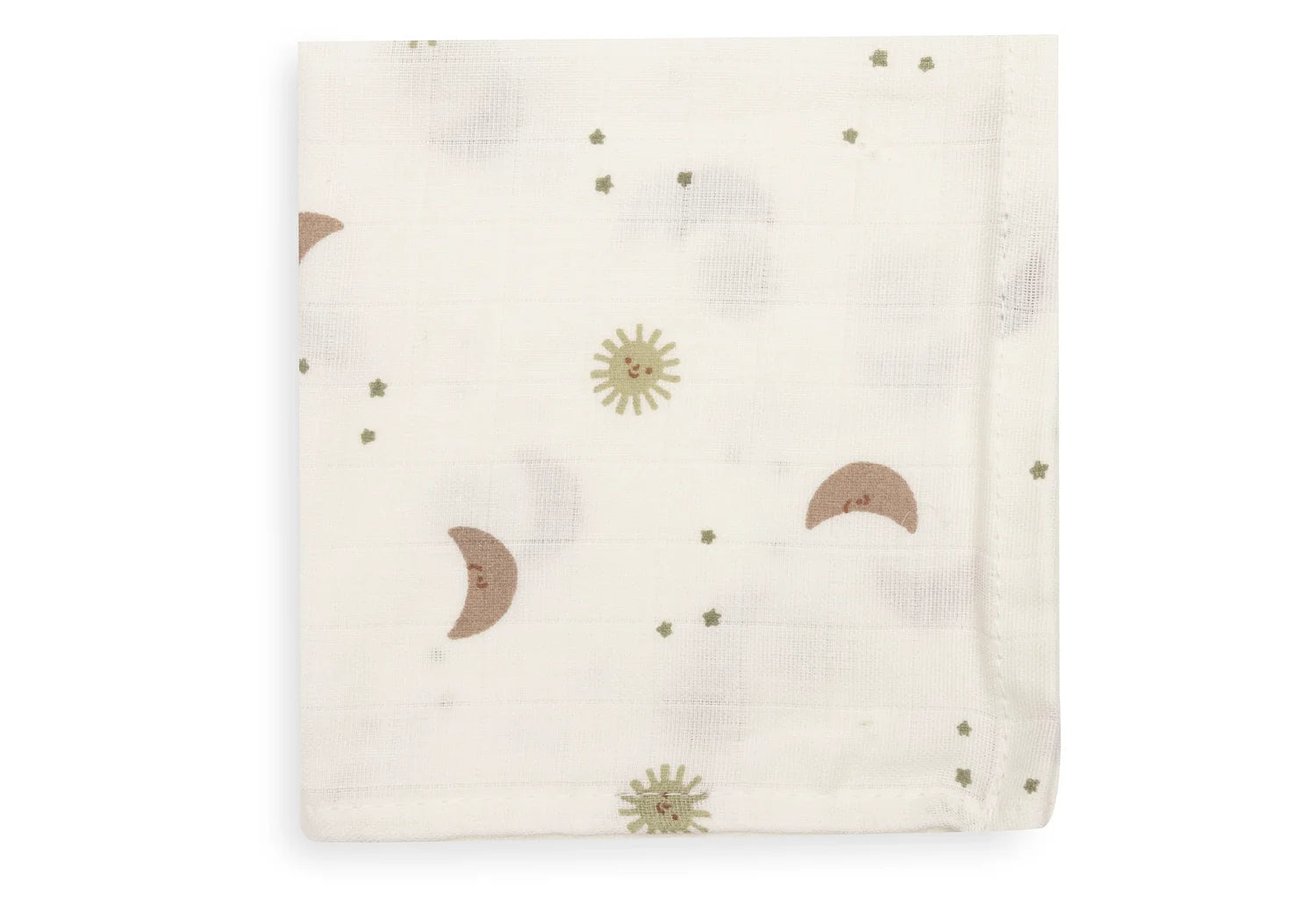 Jollein - Hydrofiel Monddoekje 31x31cm - Over the Moon - 3 Stuks