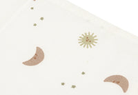 Jollein - Hydrofiel Monddoekje 31x31cm - Over the Moon - 3 Stuks