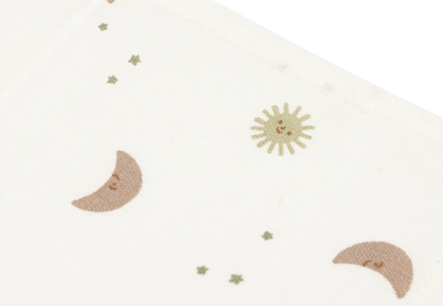 Jollein - Hydrofiel Monddoekje 31x31cm - Over the Moon - 3 Stuks