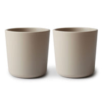 Mushie - Bekers 2-pack Vanilla