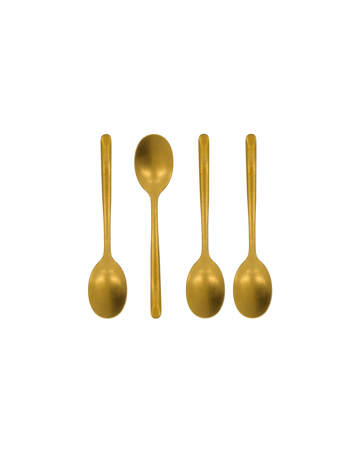 Nicolas Vahé – Gouden Theelepels – Set van 4