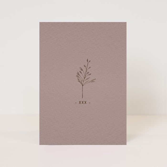 Postcard 'XXX'
