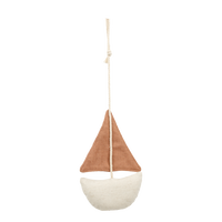 À la - Linen sailboat hanger terra