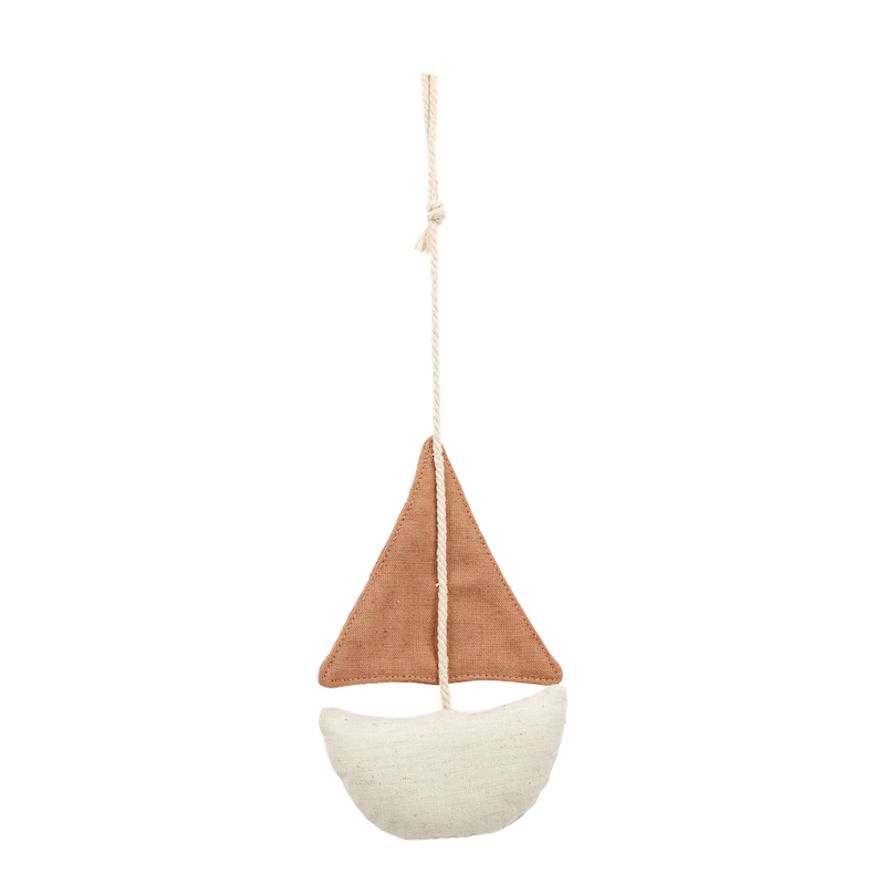 À la - Linen sailboat hanger terra