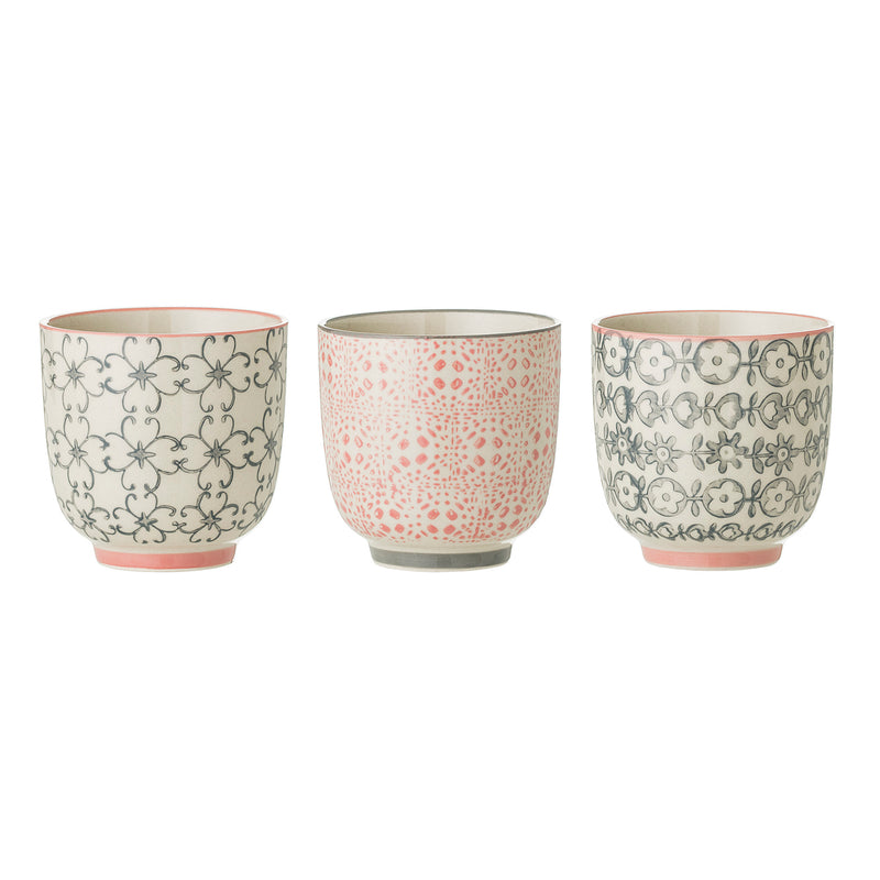 Bloomingville - Cécile cups, rose stoneware