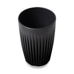 Huskee - Coffee cup & lid, charcoal large