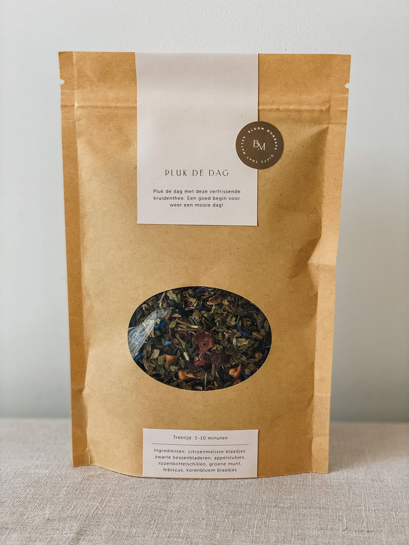 Theekraampje - Kruidenthee, Pluk de Dag, 50 gram