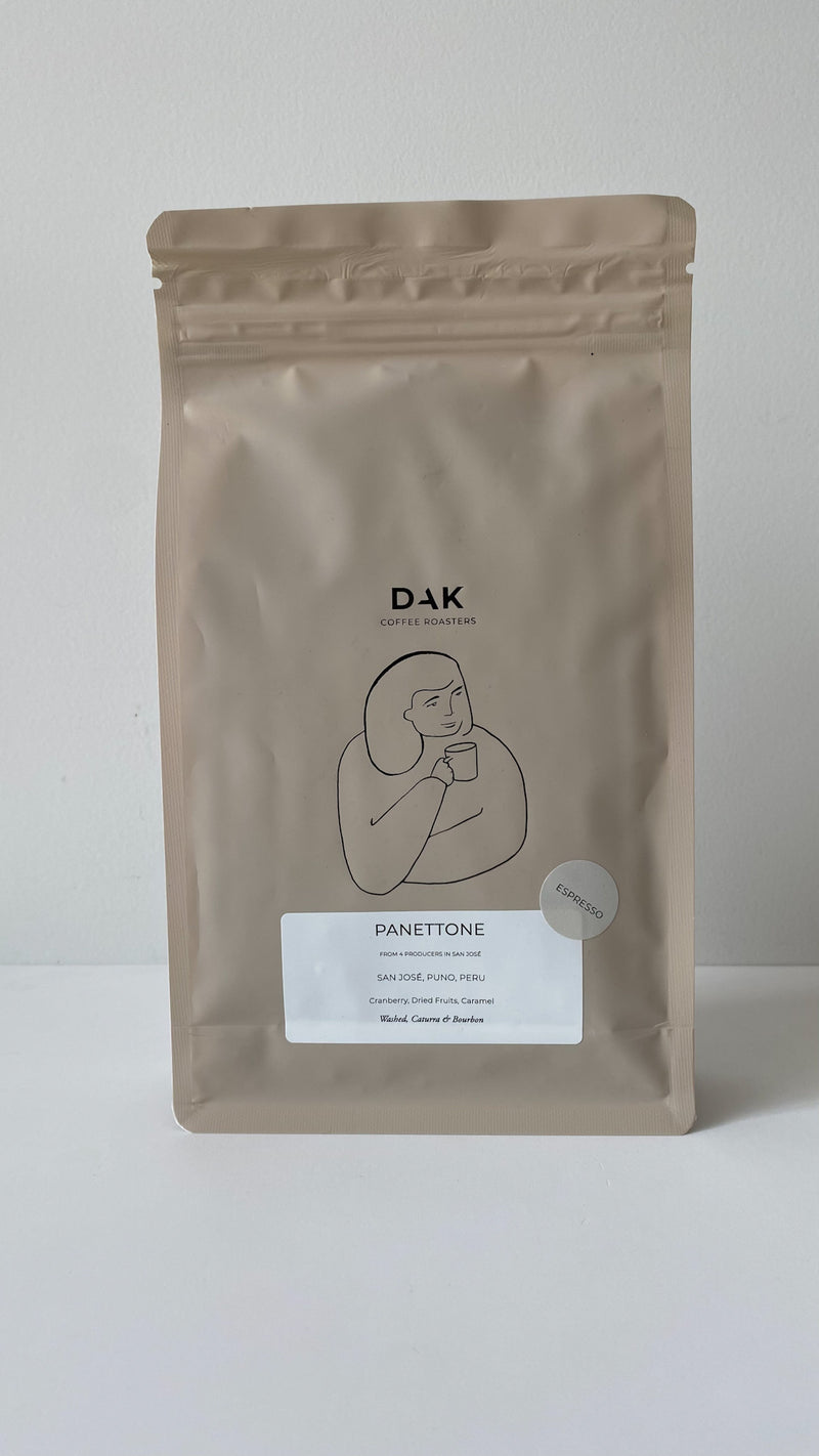 DAK Coffee Roasters - Espressobonen, Panettone