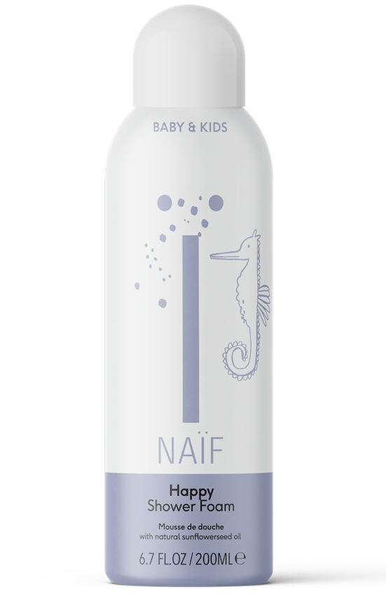 Naïf - Happy shower foam, 200 ml