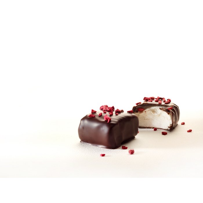 Barú - Dark Chocolate & Raspberry Marshmallows 1pc