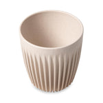 Huskee - Coffee cup & lid, natural medium