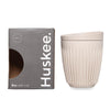 Huskee - Coffee cup & lid, natural medium