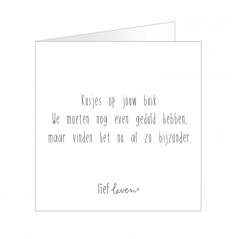 Lief leven - Kusjes op jouw buik