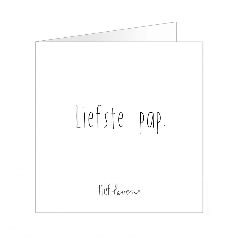 Lief leven - Liefste pap