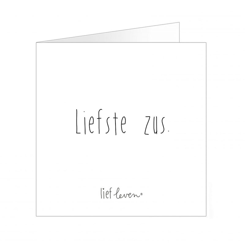 Lief leven - Liefste zus