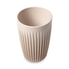 Huskee - Coffee cup & lid, natural large